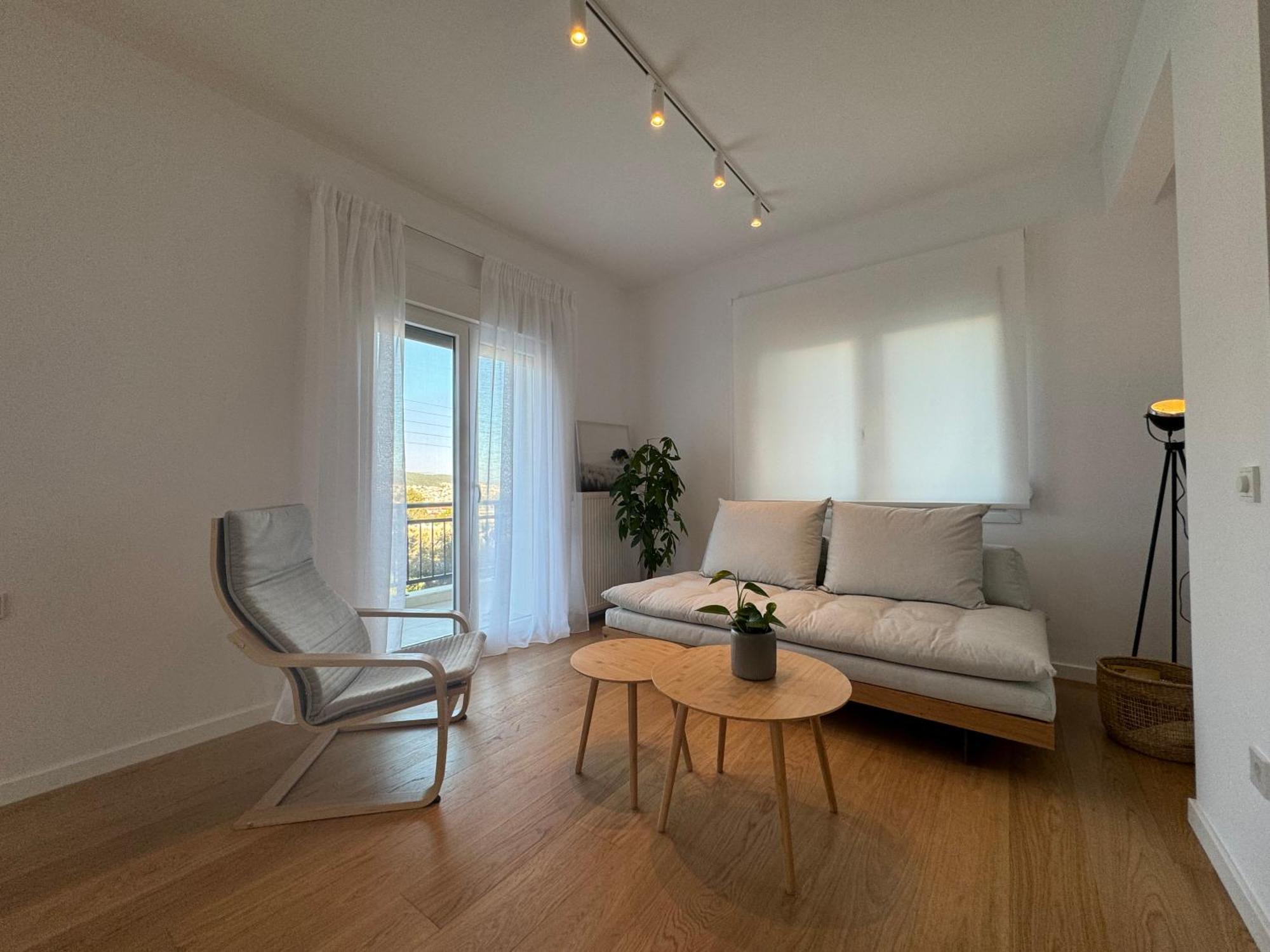 Beautifully Renovated Apartment In Kavala, Bright And Luminous Exterior foto